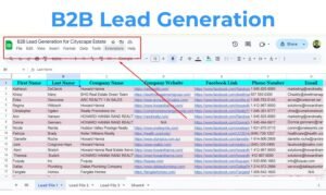 B2B Lead Generation